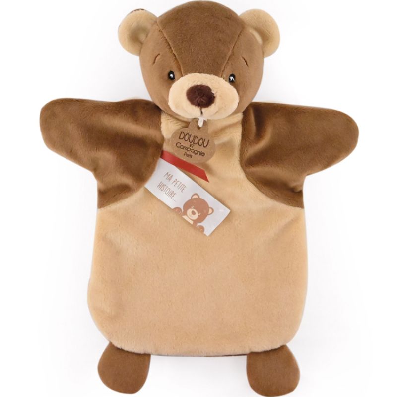 Doudou marionnette Ours Doudou et Compagnie