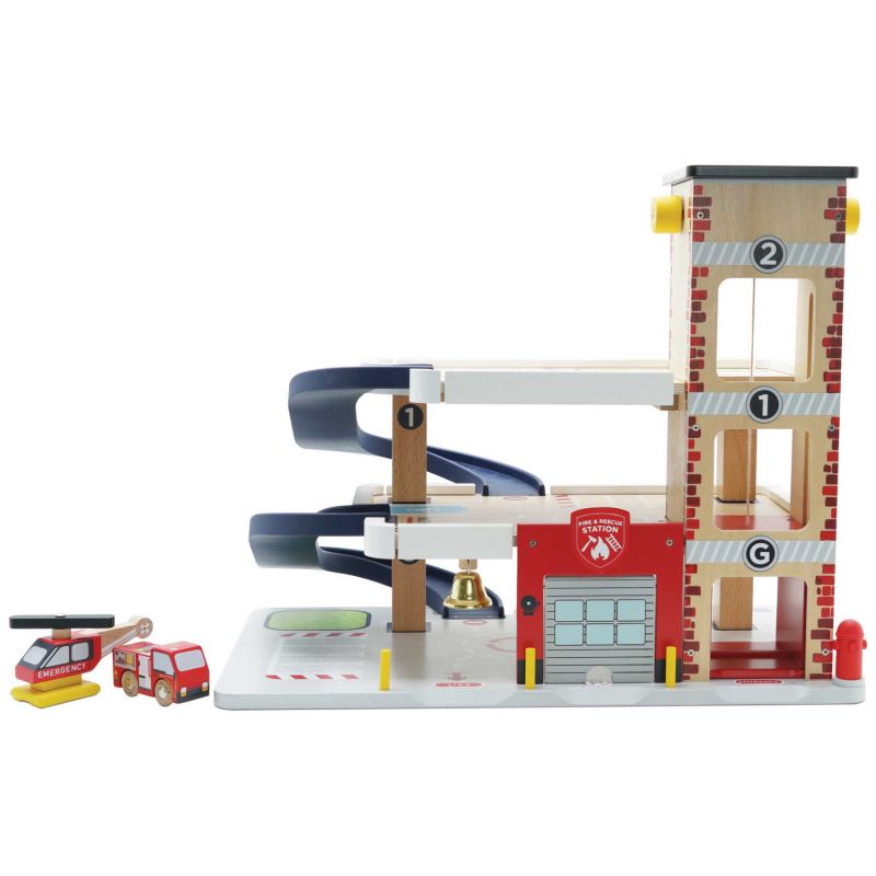 Caserne de pompiers et des secours en bois FSC Le Toy Van Produit 3