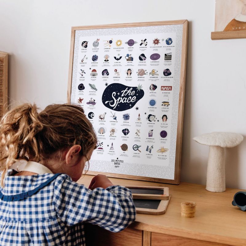 Affiche The Space (40x50 cm) Les Petites Dates Ambiance 8