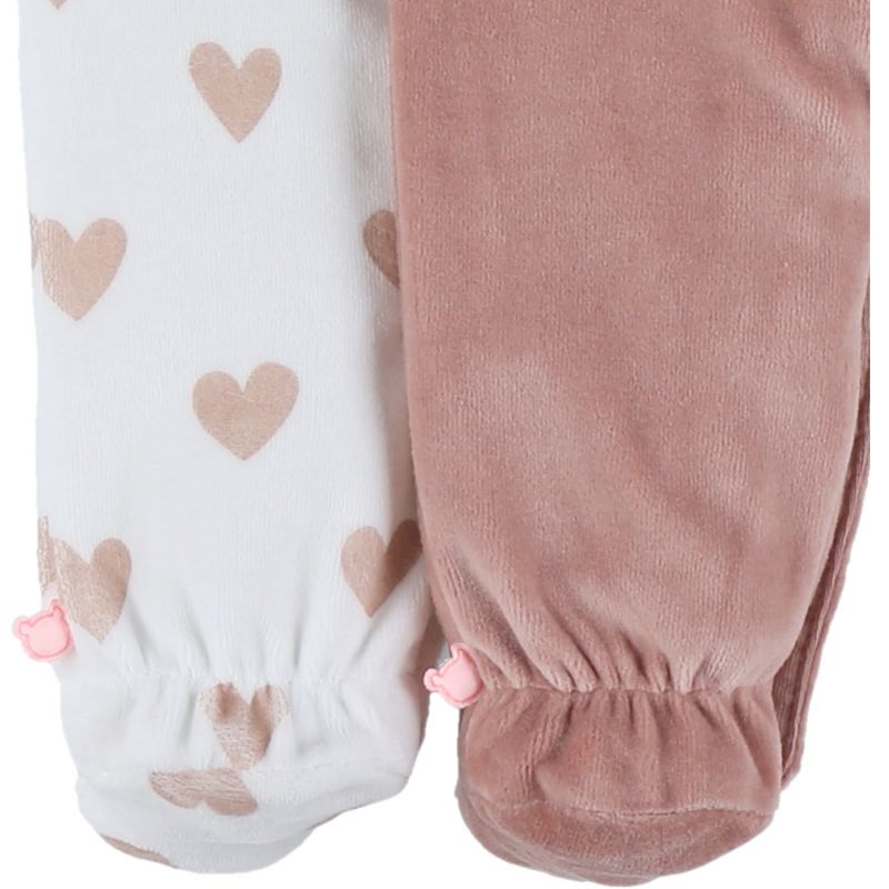 Lot de 2 pyjamas Velours Mon cœur (3 mois) Noukie's Produit 4