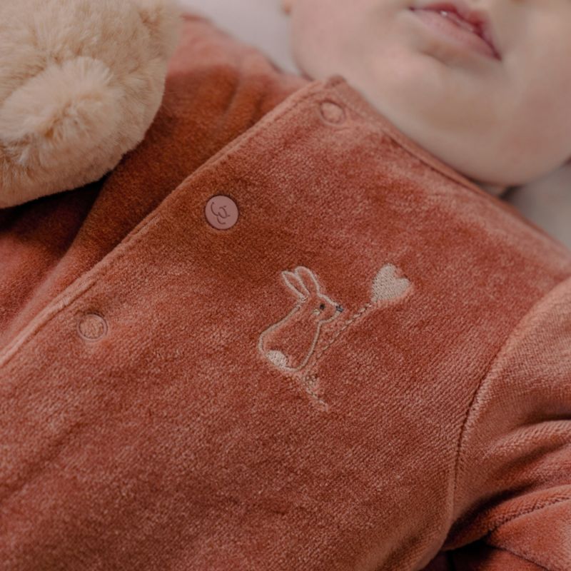 Lot de 2 pyjamas Velours Mon cœur (3 mois) Noukie's Produit ouvert 7