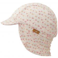 Casquette anti-UV protège nuque Garden flowers (6-12 mois) - Fresk