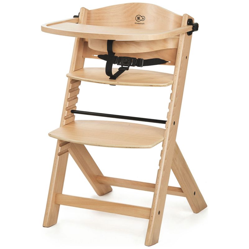 Chaise haute évolutive Enock avec transat Calmee Grey Kinderkraft Produit 5