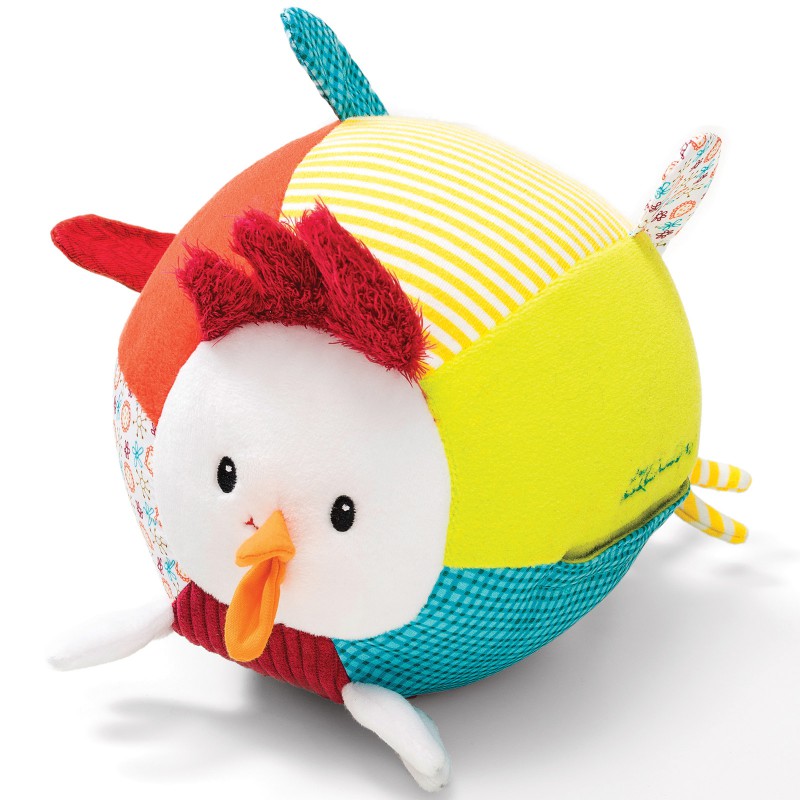 Balle multi-sons John le coq Lilliputiens