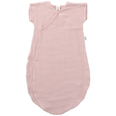 Gigoteuse d'été forme kimono double gaze pétale (0-6 mois)