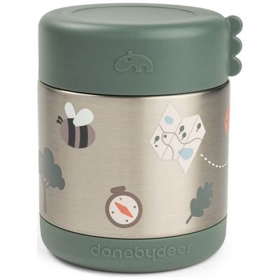 Thermos isotherme Tiny trails Vert (300 ml)