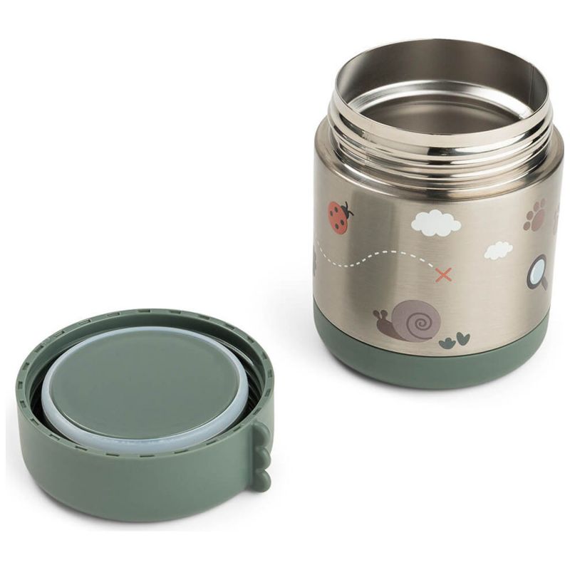Boîte repas isotherme Tiny trails Vert 300 ml Done by Deer Produit 4