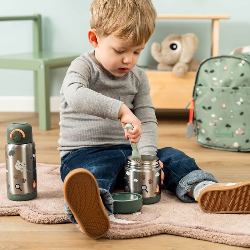 Thermos isotherme Tiny trails Vert (300 ml) Done by Deer Ambiance 5