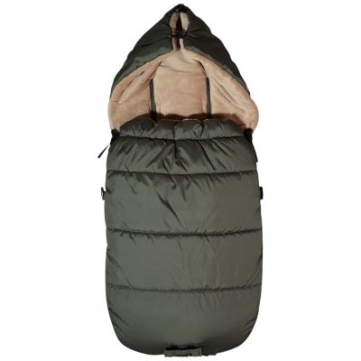 Chancelière thermique AKIKO kaki et camel  pour poussette