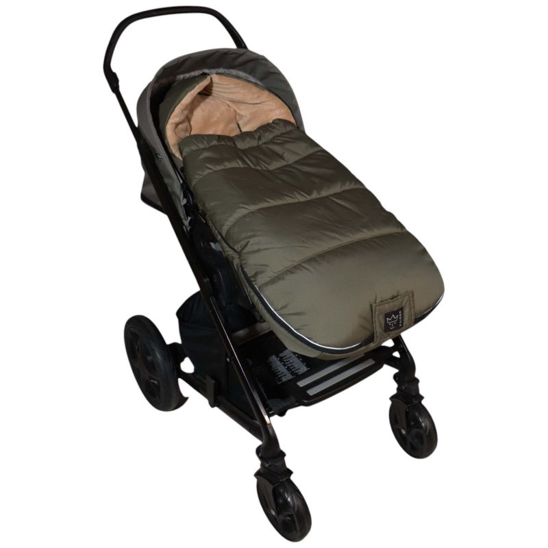 Chancelière thermique pour poussette AKIKO kaki et camel Kaiser Produit 4