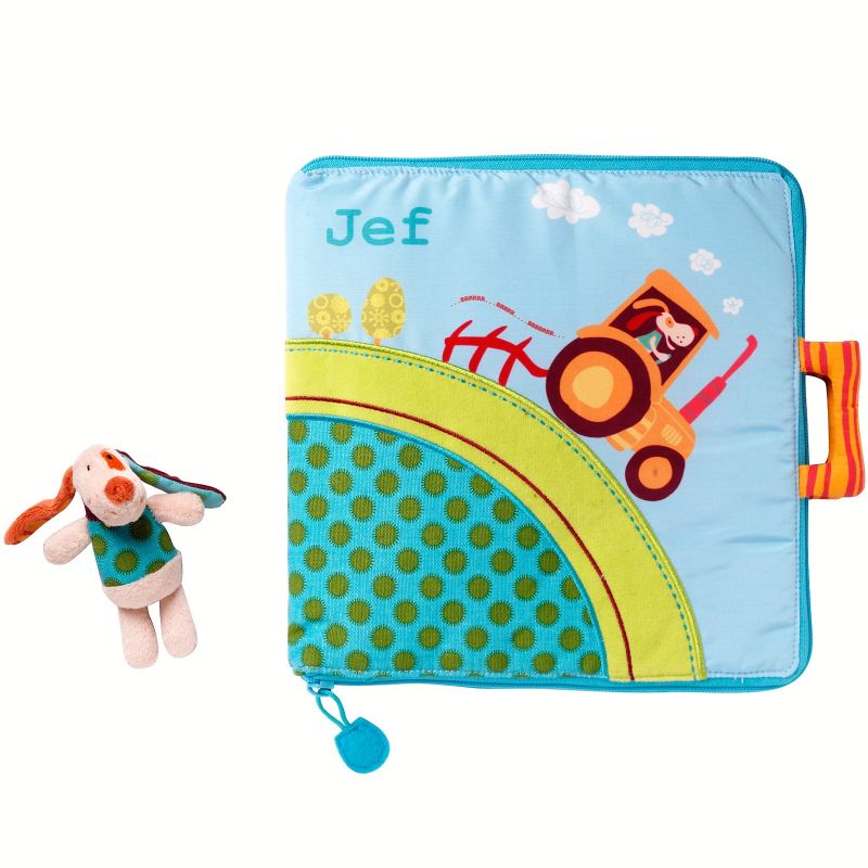 Livre bébé Jef à la ferme Lilliputiens