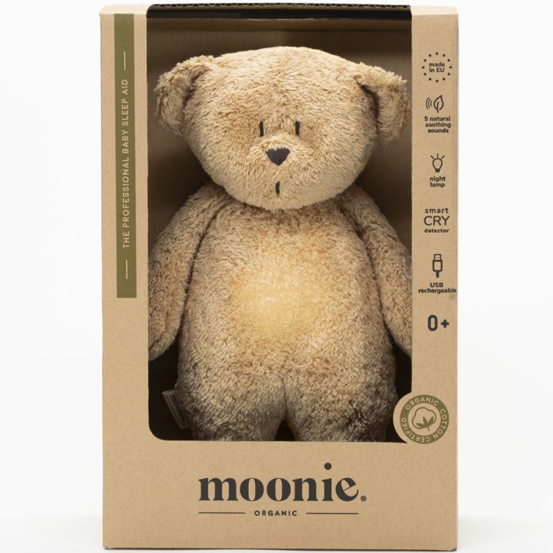 Peluche veilleuse Ours cappuccino - Reconditionné Moonie Produit 6
