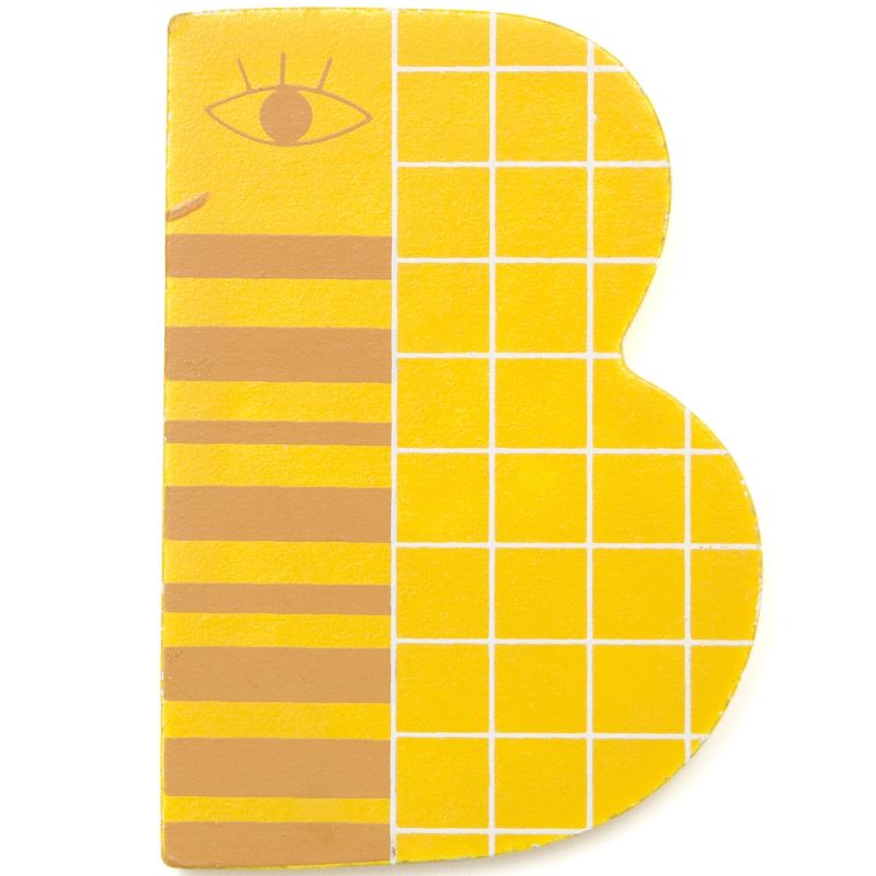Lettre décorative Livre B comme book Petit Monkey