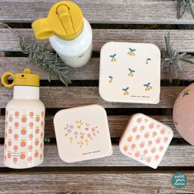 Lot de 3 boîtes à goûter Emile et Ida