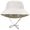Chapeau réversible anti-UV Motif damier stone et sel marin (3-6 mois) Lässig Produit 3