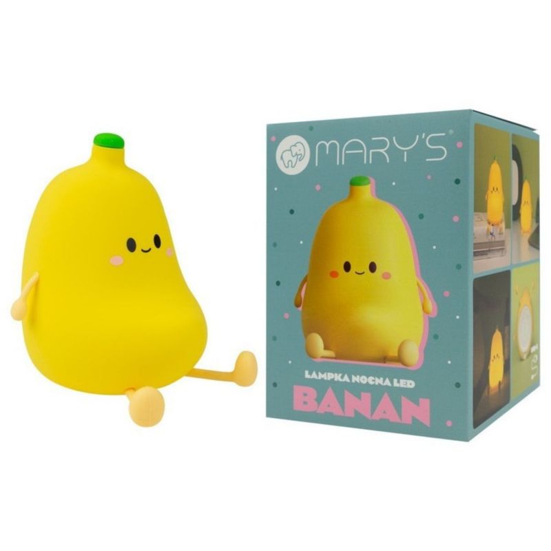 Veilleuse rechargeable Banane Mary's Packaging 4