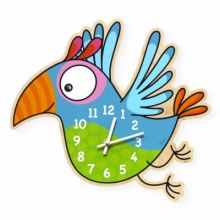 Horloge perroquet  par Série-Golo