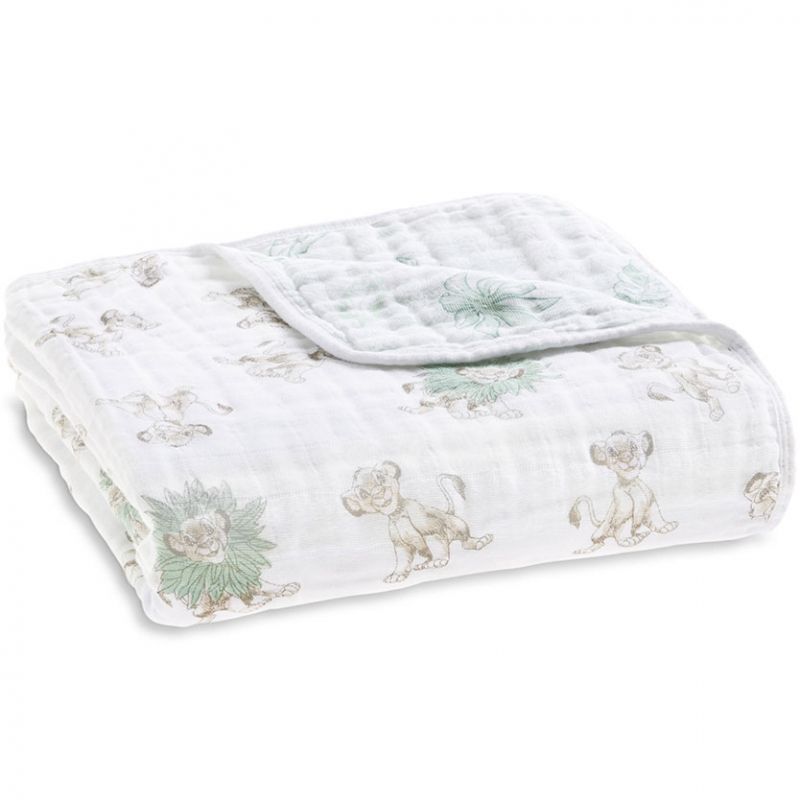 Couverture de rêve Dream Blanket Le roi lion (120 x 120 cm) aden + anais