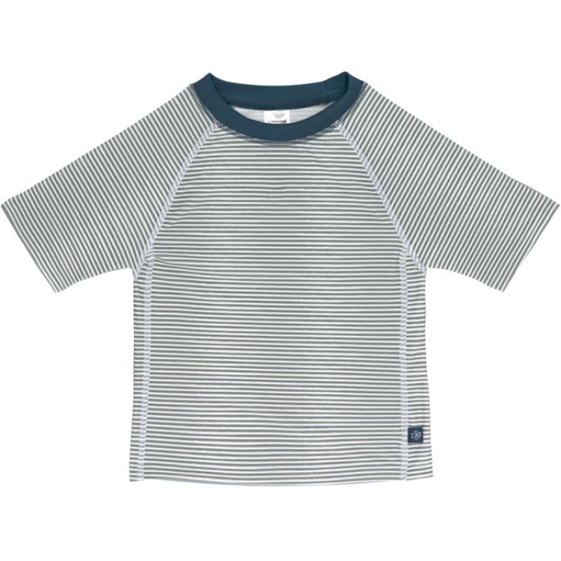 Tee-shirt anti-UV manches courtes rayé col marine (12 mois) Lässig