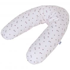 Coussin de maternité jersey écru hérissons - Tinéo