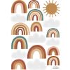 Planche de stickers A3 arc-en-ciel Cute Rainbows - Lilipinso