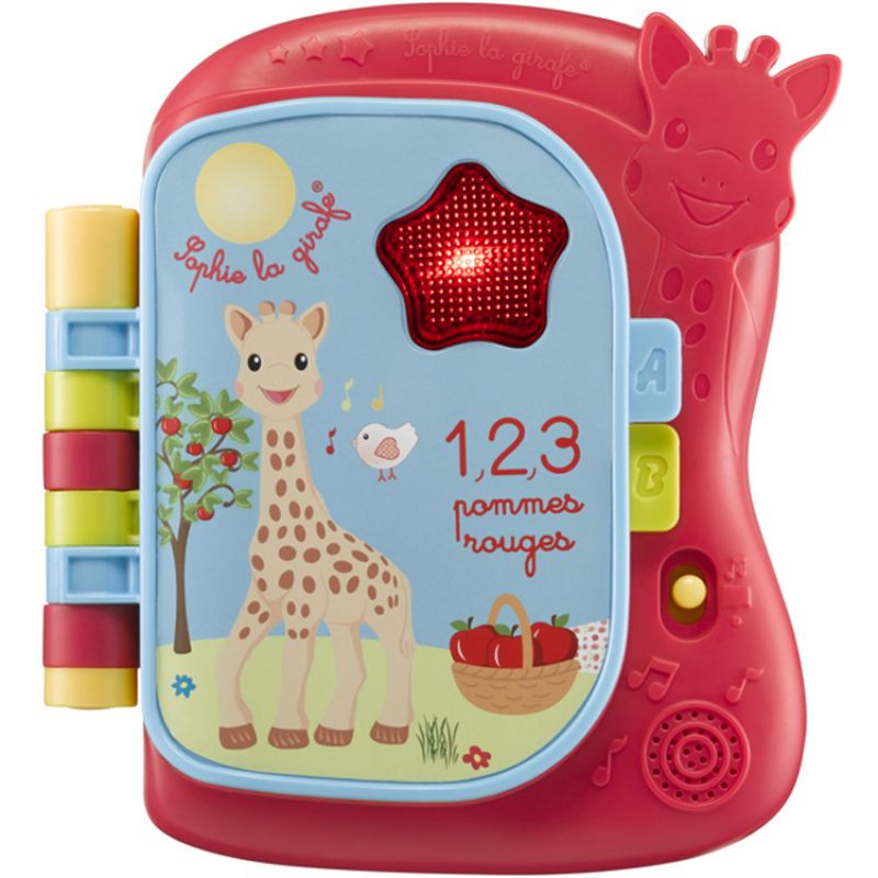 Livre musical et lumineux Sophie la girafe Fresh Touch Sophie la girafe