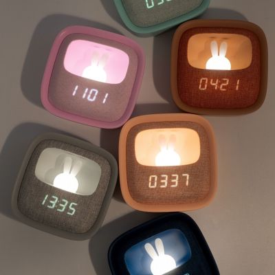 Réveil 2 en 1 Billy Clock Grey - Reconditionné