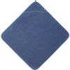 Cape de bain en éponge de coton Jeans Blue (75 x 75 cm) - Jollein