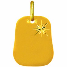 Médaille trapéze Etoile (or jaune 750°)  par Maison Augis