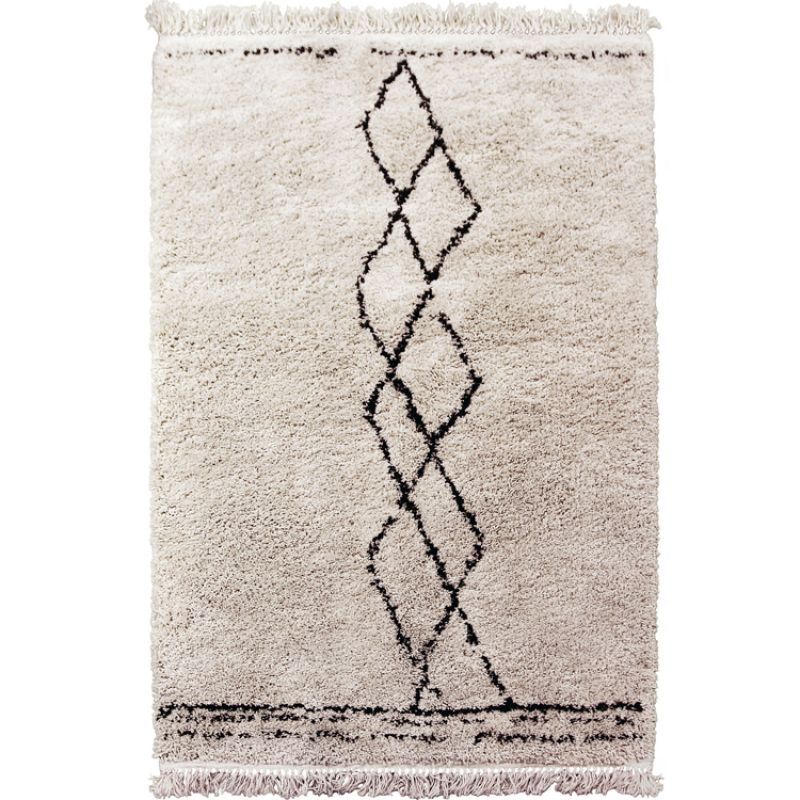 Tapis rectangulaire Shaggy Fez (120 x 170 cm) AFKliving