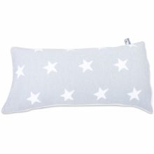 Coussin Star gris et blanc (30 x 60 cm)  par Baby's Only