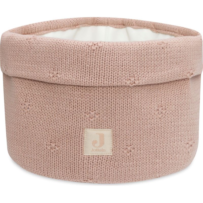 Panier de rangement Cosy Knit Wild Rose (14 x 18 cm) Jollein Produit 1