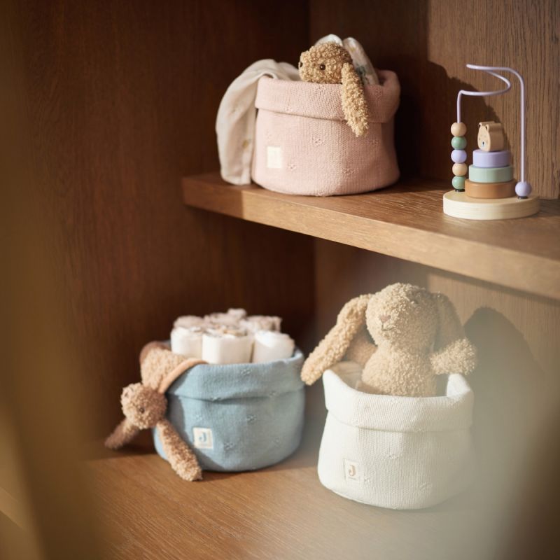 Panier de rangement Cosy Knit Wild Rose (14 x 18 cm) Jollein Ambiance 6