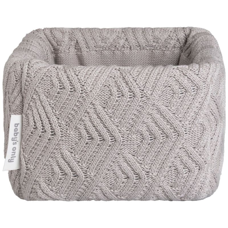 Panier de toilette Sierra Urban Taupe (18 x 18 cm) Baby's Only Produit 1