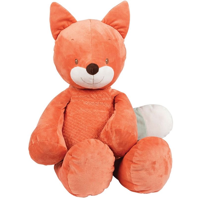 Peluche géante Oscar le renard (75 cm) Nattou