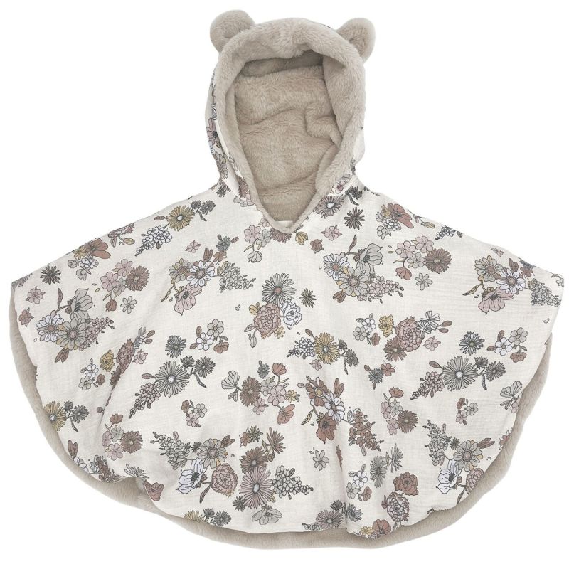 Poncho polaire Teddy Bardot Babyshower Produit 1