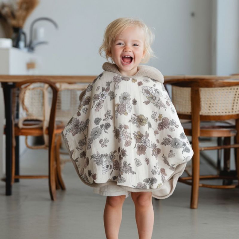 Poncho polaire Teddy Bardot Babyshower Ambiance 2