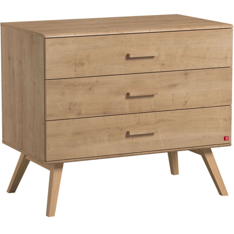 Commode 3 tiroirs Nautis bois Vox