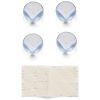 Lot de 4 protections d'angle de sécurité transparent Dooky Produit 1