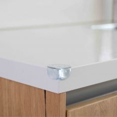 Lot de 4 protections d'angle de sécurité transparent