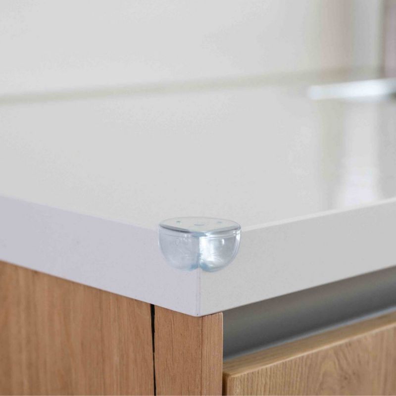 Lot de 4 protections d'angle de sécurité transparent Dooky Ambiance 2