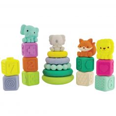 Set sensoriel 18 pièces encastrables - Infantino