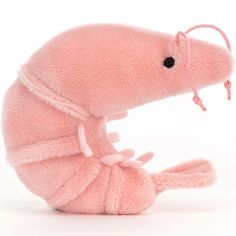 Peluche Sensational Seafood Crevette (8 cm)
