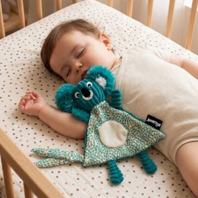 Doudou attache sucette Berlingos le Koala