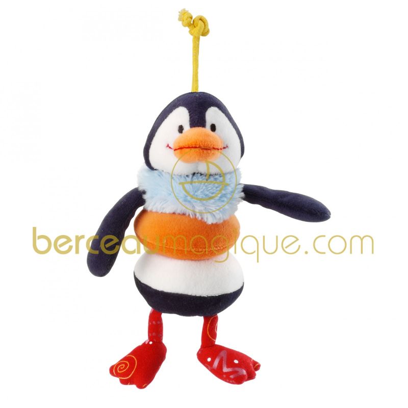 Hochet Anouk le pingouin dansant Lilliputiens
