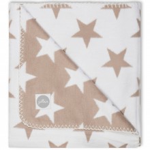 Couverture en Little star étoile sable (75 x 100 cm)  par Jollein
