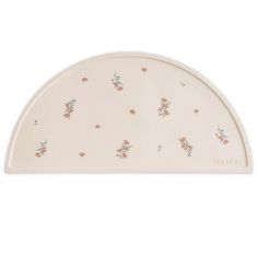 Set de table en silicone Pink Flowers - Mushie