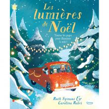Livre lumineux Les Lumières de Noël, Ruth Symons et Carolina Rabei  par Editions Kimane