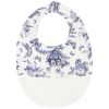 Lot de 2 bavoirs à pression Toile de Jouy bleu Tartine et Chocolat Produit 2