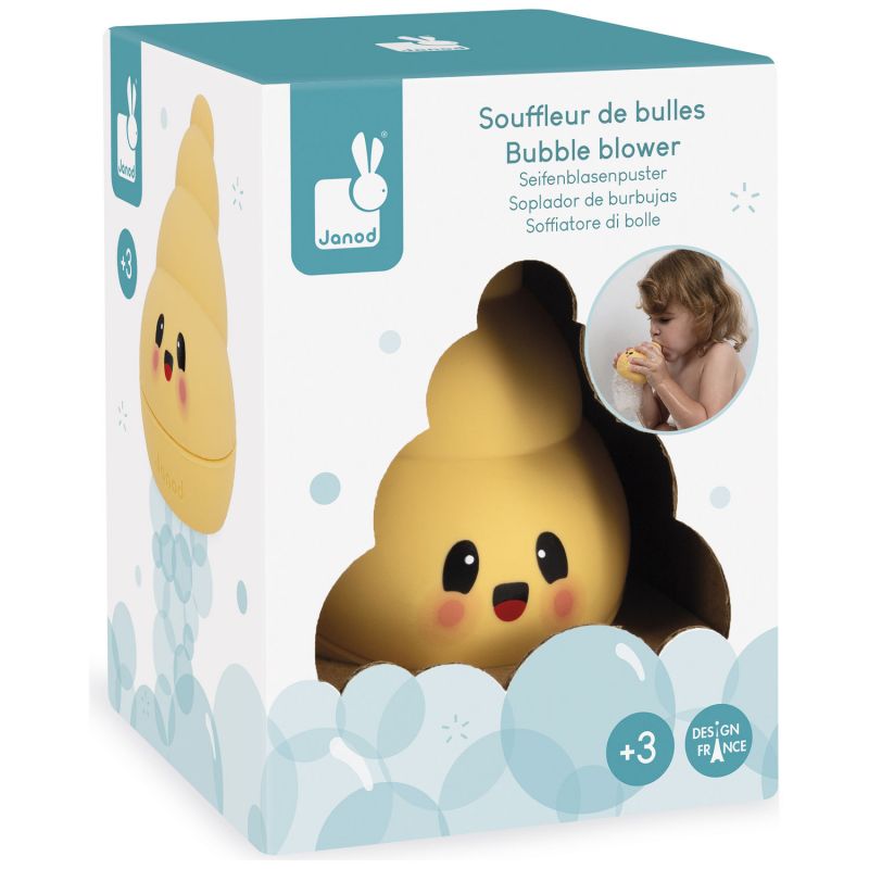 Jeu de bain Souffleur de bulles Janod Packaging 9